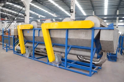 Serbatoio di lavaggio per il riciclaggio di film plastico in PP/PE/LDPE/HDPE da 500 kg in vendita