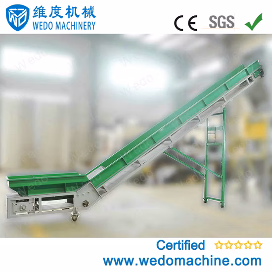 Macchina per la frantumazione, il lavaggio e il riciclaggio di bottiglie in HDPE con tubi in PP con disco a frizione