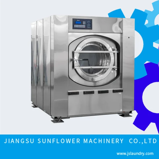 Lavatrice ad estrattore per lavatrice per lavanderia riscaldata a vapore per hotel ospedaliero commerciale da 100 kg 50 kkg con marchio CE