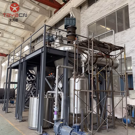 Essiccatore/essiccatore/asciugatrice verticale con miscelazione sotto vuoto a nastro GMP per prodotti farmaceutici